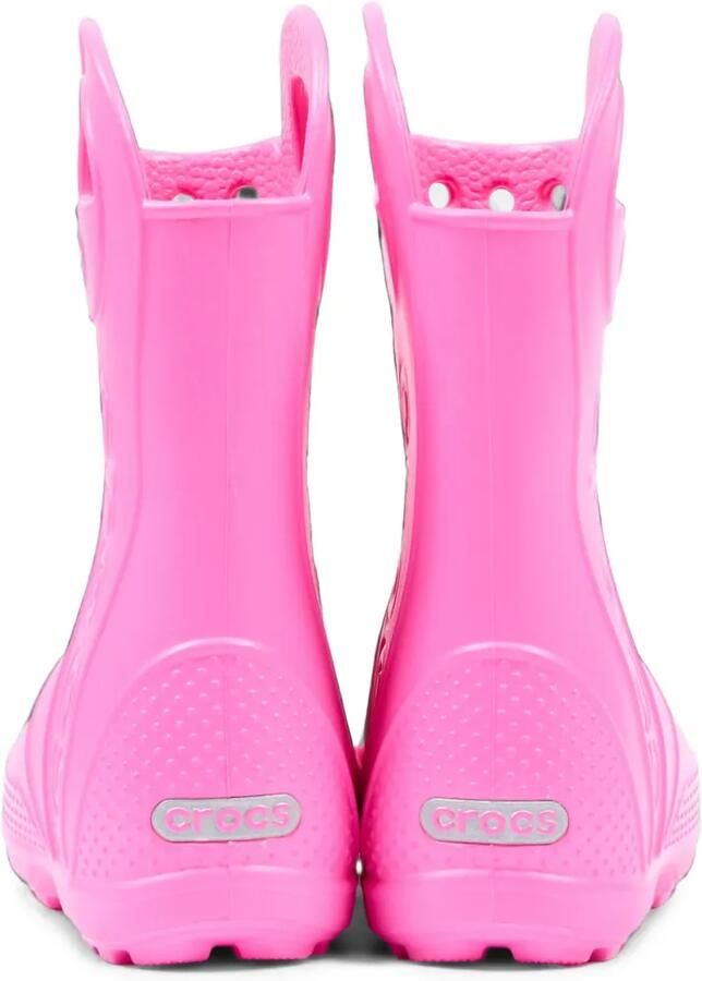 Crocs Kids Handle It regenlaarzen Roze - Foto 4