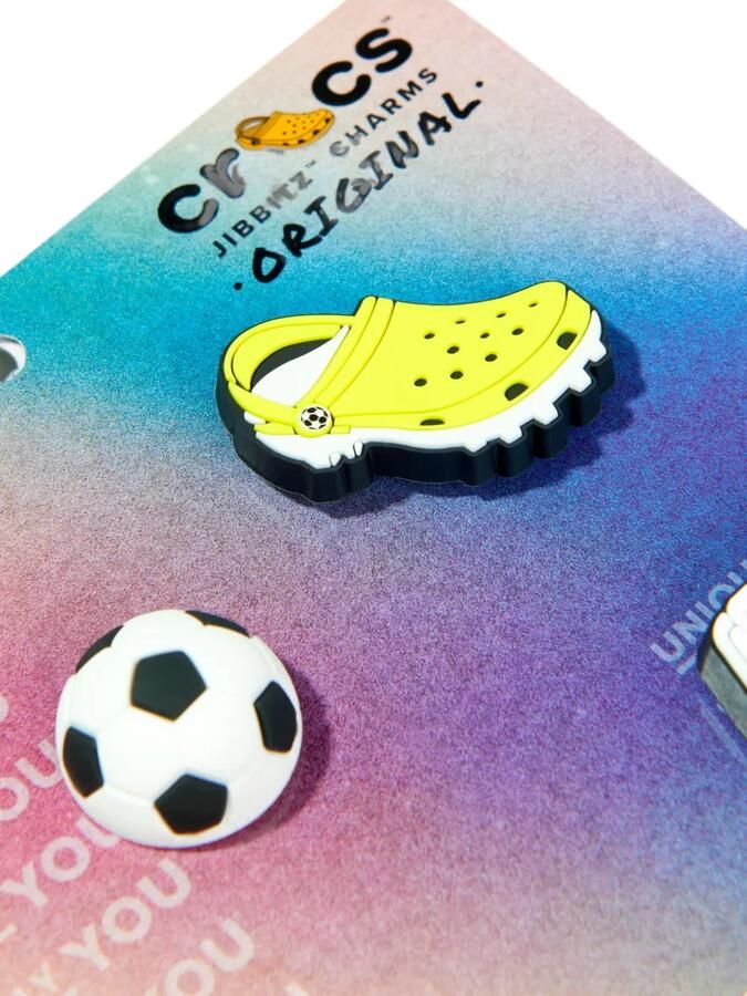 Crocs Kids Jibbitz schoenaccessoires (set van vijf) Geel - Foto 3