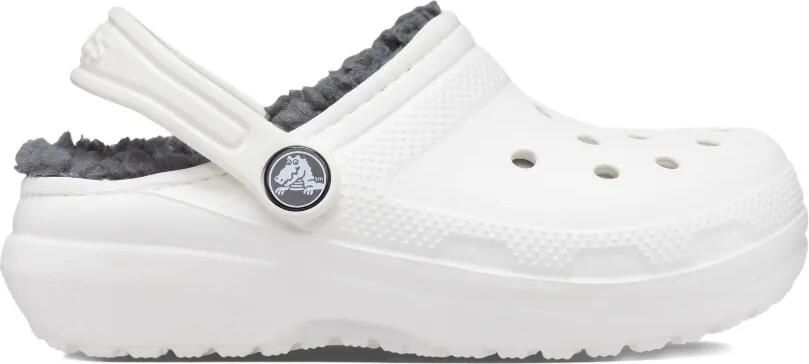 Crocs Kids Klompen gevoerd met imitatiebont Wit