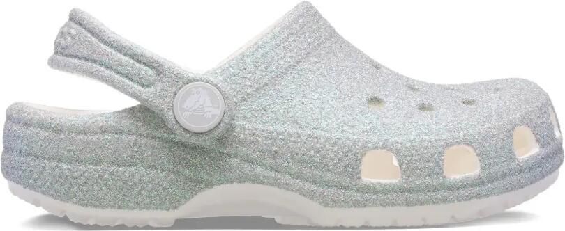 Crocs Kids Klompen met glitters Zilver