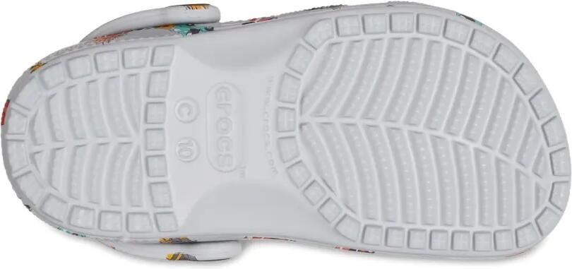 Crocs Kids Klompen met grafische print Grijs - Foto 4