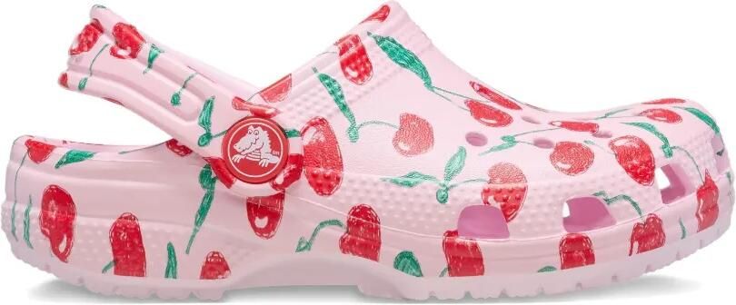Crocs Kids Klompen met kersenprint Roze