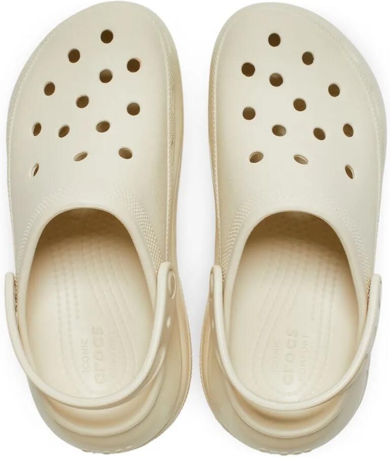 Crocs Kids Klompen met plateauzool Wit - Foto 2
