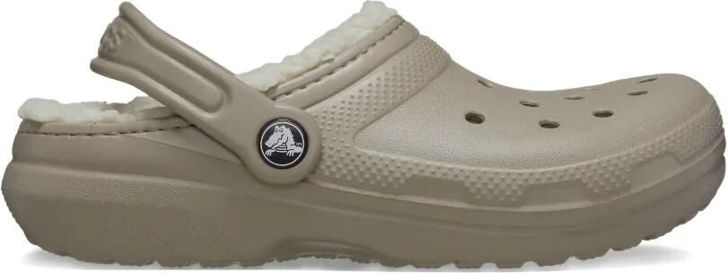 Crocs Kids Klompen met pluizige voering Bruin