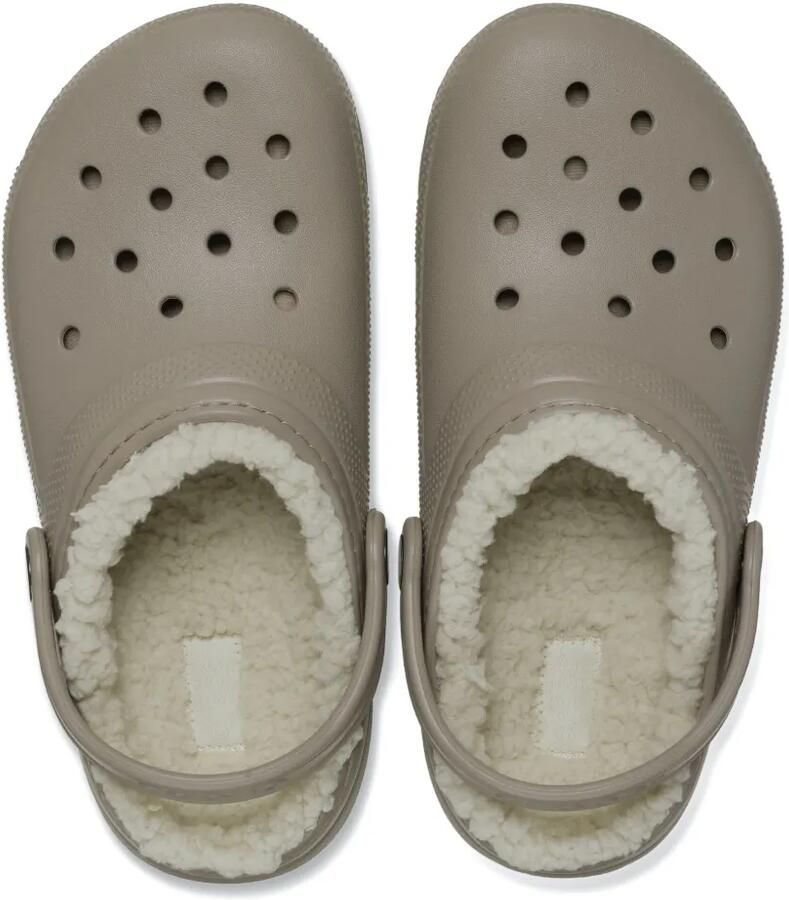 Crocs Kids Klompen met pluizige voering Bruin - Foto 2