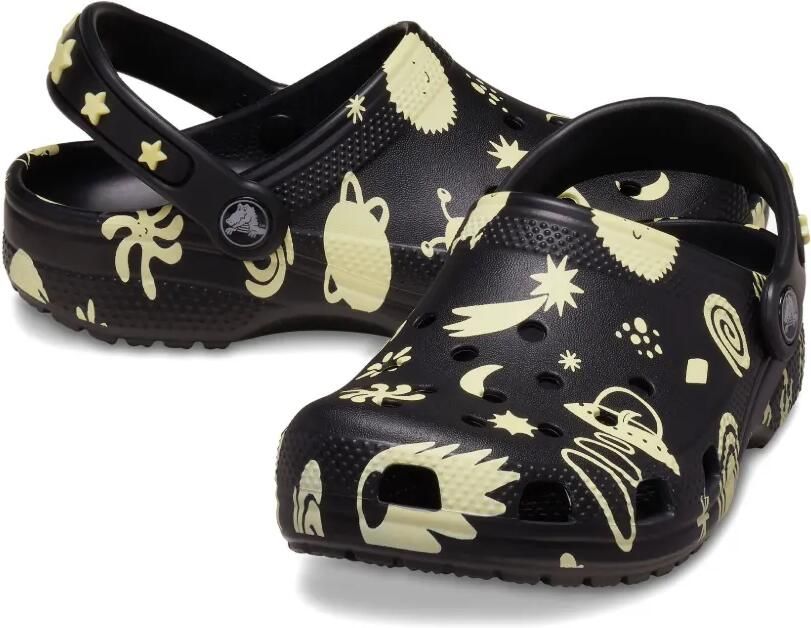 Crocs Kids Klompen met ruimteprint Zwart - Foto 3