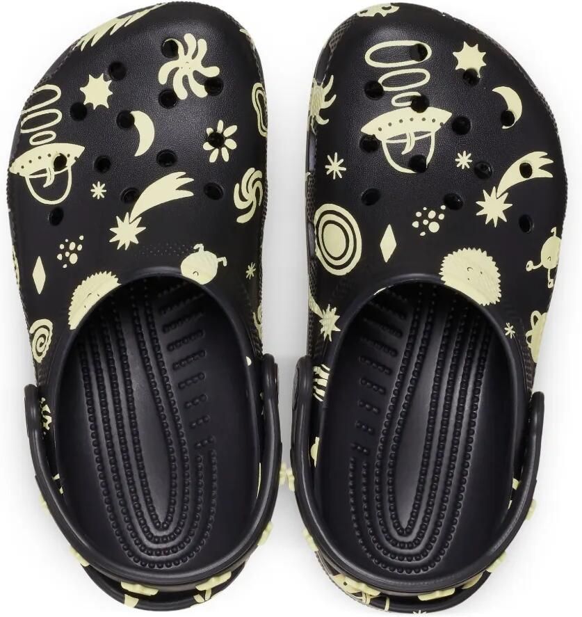 Crocs Kids Klompen met ruimteprint Zwart - Foto 2