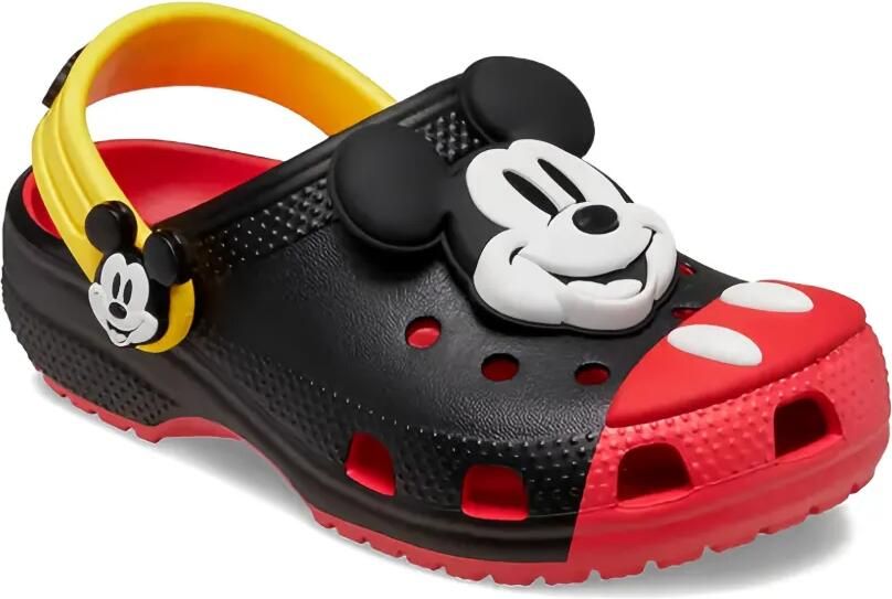 Crocs Kids Mickey Mouse Classic Clog sandalen Zwart