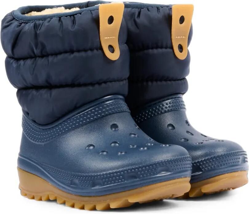 Crocs Kids Neo Puff snowboots Blauw