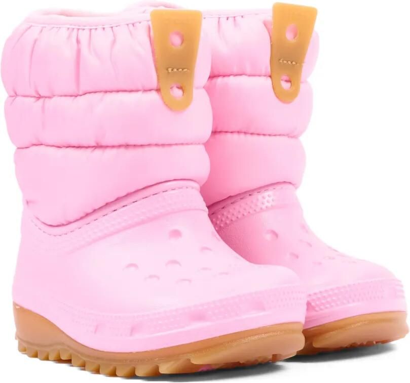 Crocs Kids Neo Puff snowboots Roze