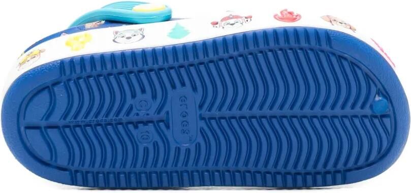 Crocs Kids Patrulha Canina T Off Court slippers met bandje en patroon Blauw - Foto 4