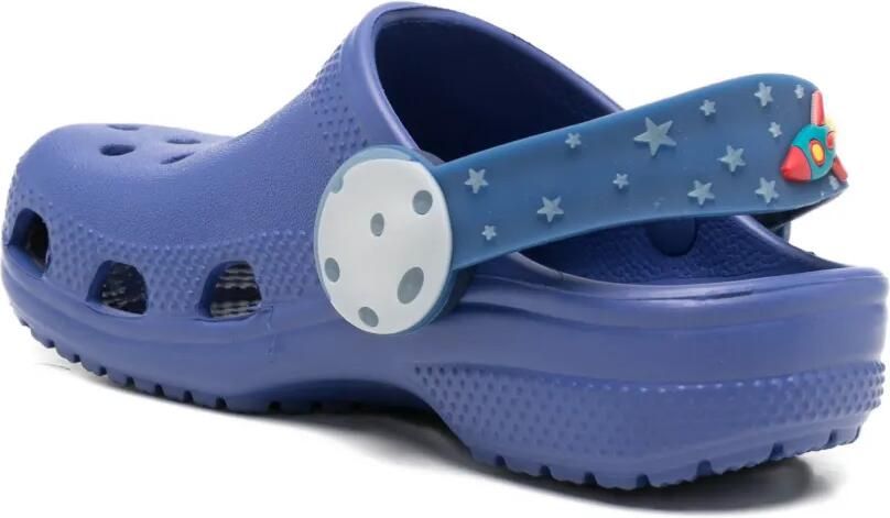 Crocs Kids Sandalen met bandje en gesloten neus Blauw - Foto 3