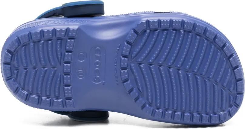 Crocs Kids Sandalen met bandje en gesloten neus Blauw - Foto 4