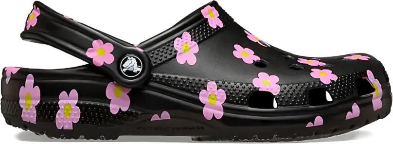 Crocs Kids Sandalen met bloe print Zwart - Foto 2