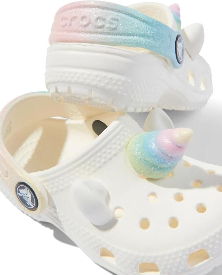 Crocs Kids Sandalen met eenhoorndetail Wit - Foto 2