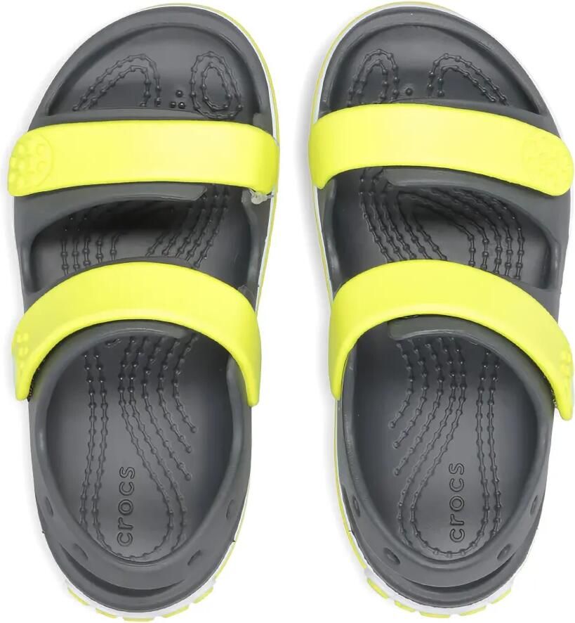 Crocs Kids Sandalen met klittenband Geel - Foto 2