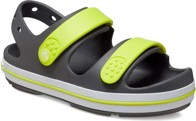 Crocs Kids Sandalen met klittenband Grijs