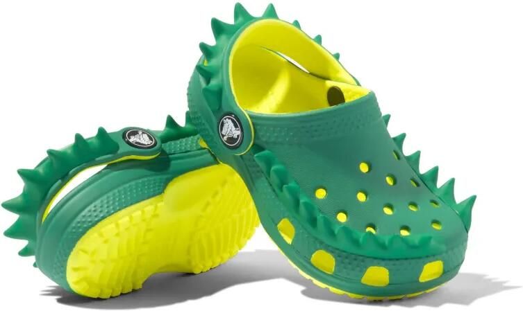 Crocs Kids Sandalen met krokodillen-detail Groen