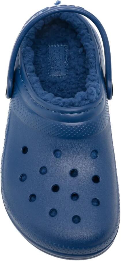 Crocs Kids Slingback klompen met fleecevoering Blauw - Foto 2