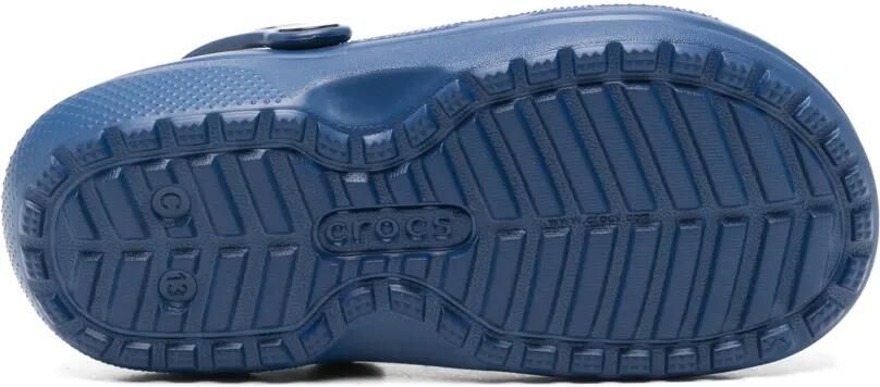 Crocs Kids Slingback klompen met fleecevoering Blauw - Foto 4
