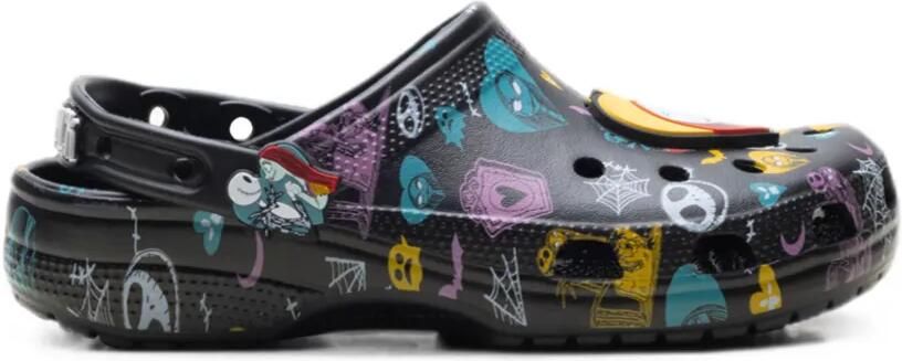 Crocs Kids The Nightmare Before Christmas Classic klompen Zwart