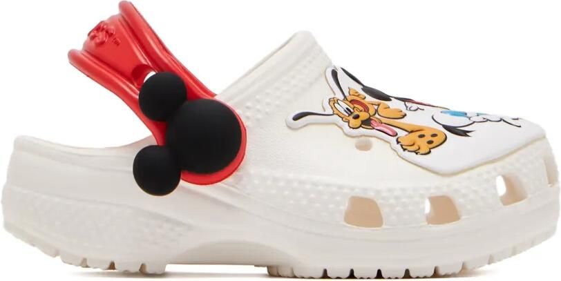 Crocs Kids x Disney klomp met stripdetail Wit