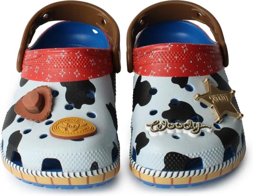 Crocs Kids x Disney Pixar Toy Story Sheriff Woody Classic Clog sandalen Wit - Foto 2