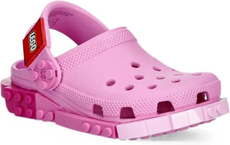 Crocs Kids x Lego Creativity slippers met geperforeerde details Roze - Foto 2