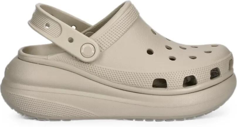 Crocs Klassieke Crush klompen met plateauzool Beige