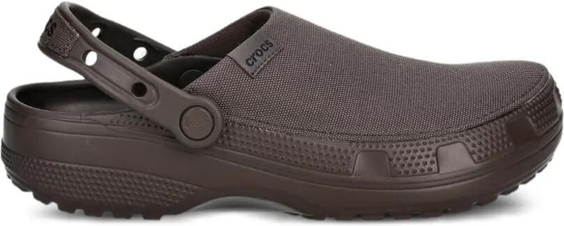 Crocs Klompen met canvas vlak Bruin