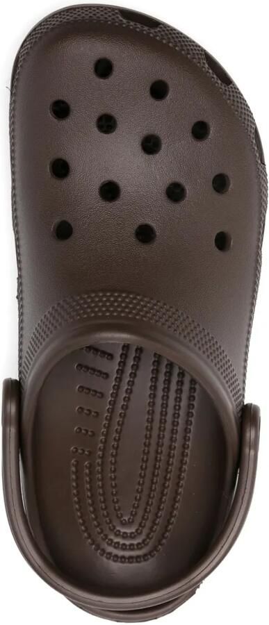 Crocs Klompen met hielbandje en geperforeerde details Bruin - Foto 3