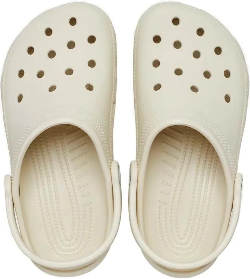 Crocs Klompen met logo-patch en geperforeerde details Beige - Foto 2