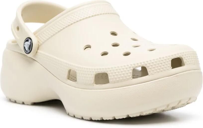 Crocs Klompen met logoplakkaat Beige - Foto 3