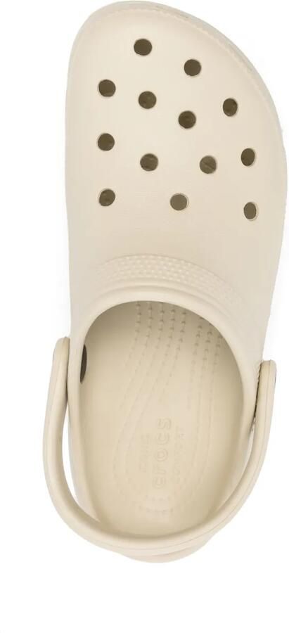 Crocs Klompen met logoplakkaat Beige - Foto 4