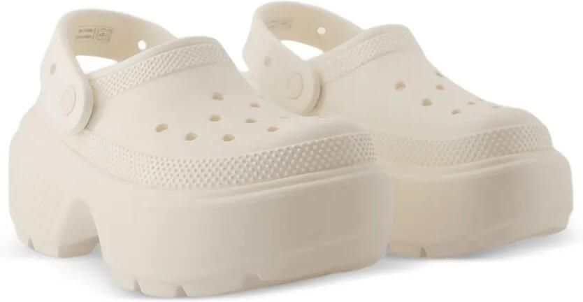 Crocs Klompen met plateauzool Beige - Foto 3