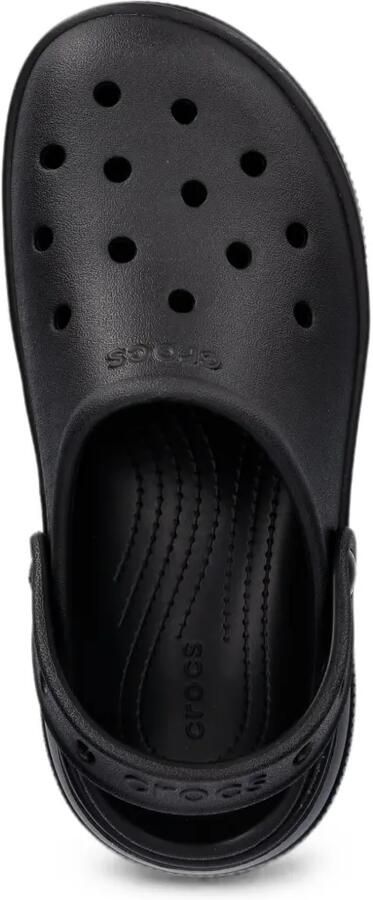 Crocs Klompen met plateauzool en geperforeerde details Zwart - Foto 3