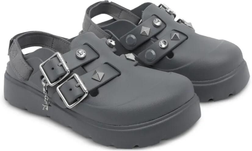 Crocs Loaferette Star Studded muiltjes Grijs - Foto 3