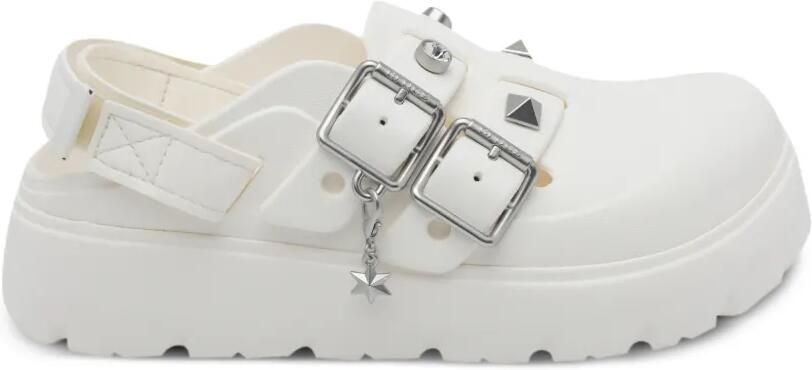 Crocs Loaferette Star Studded muiltjes Wit