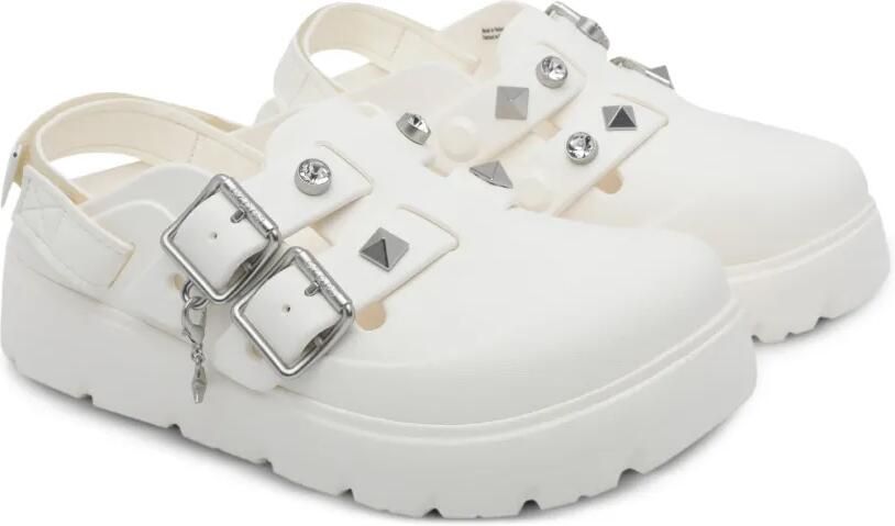 Crocs Loaferette Star Studded muiltjes Wit - Foto 3