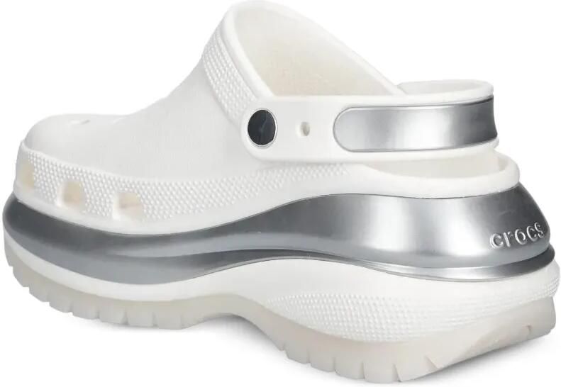 Crocs Mega Crush metallic-trim platform clogs Wit - Foto 2