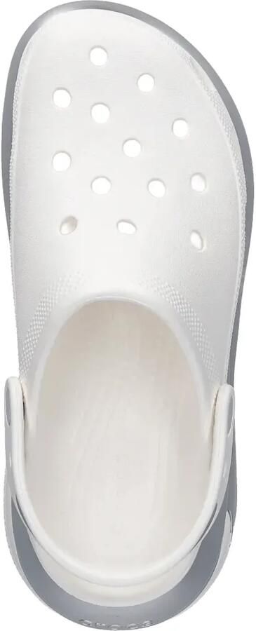 Crocs Mega Crush metallic-trim platform clogs Wit - Foto 3