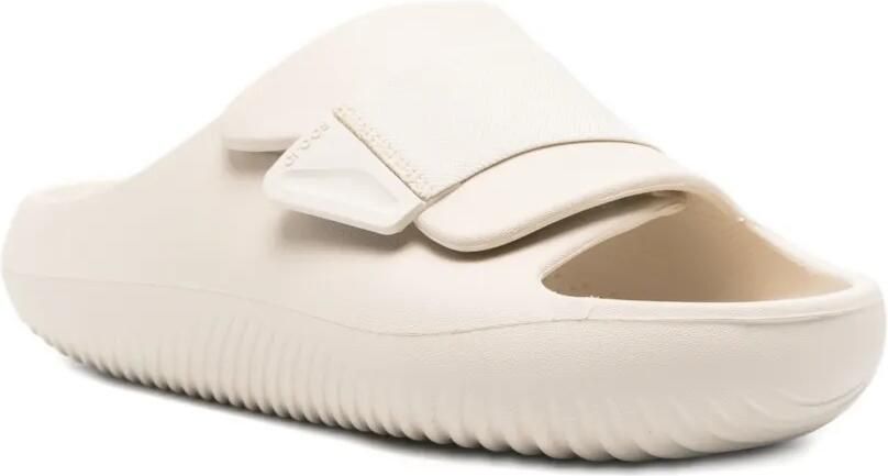 Crocs Mellow Luxe slippers met bandje Beige - Foto 2