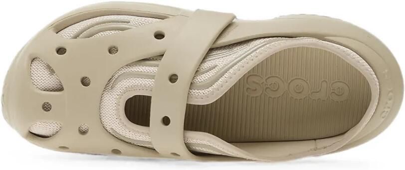 Crocs Meteor Caged slip-on muiltjes Beige - Foto 4