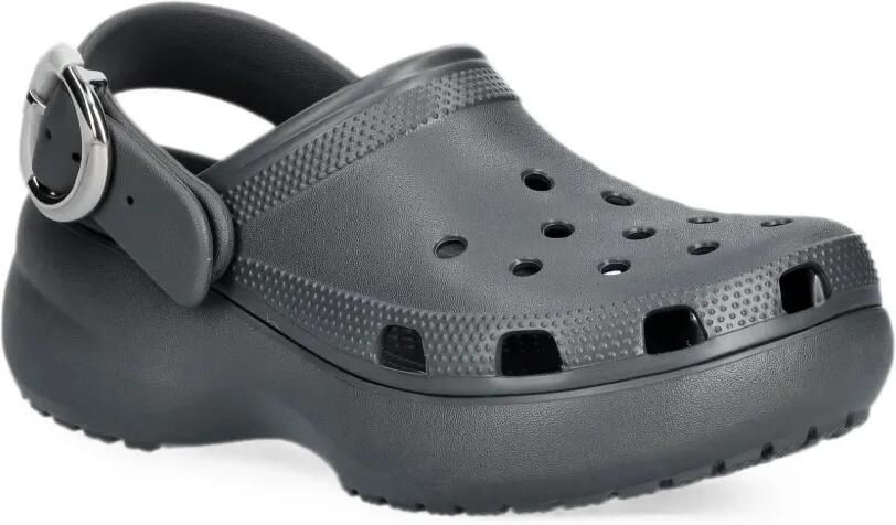 Crocs Muiltjes met plateauzool en gesp Grijs - Foto 2