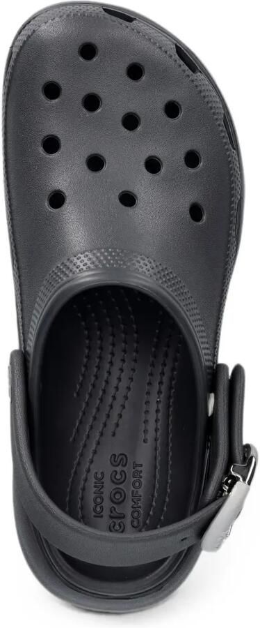 Crocs Muiltjes met plateauzool en gesp Grijs - Foto 4