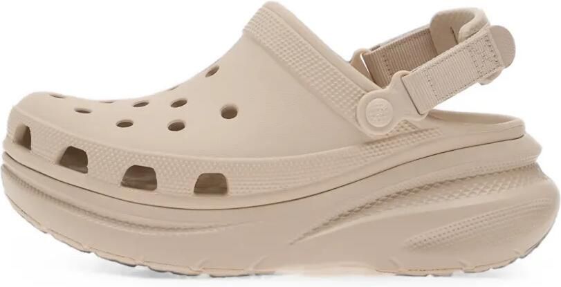 Crocs New Crush klompen met geperforeerde details Beige