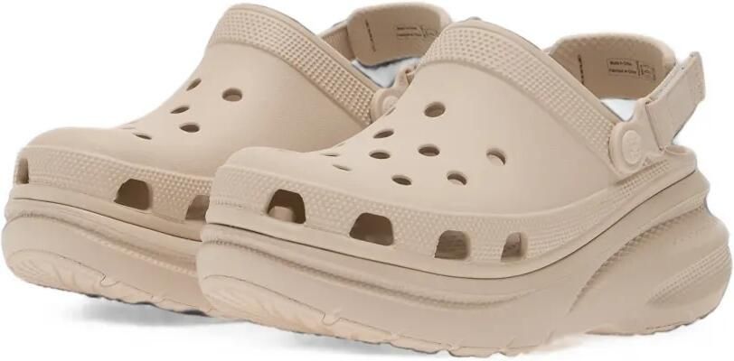 Crocs New Crush klompen met geperforeerde details Beige - Foto 3