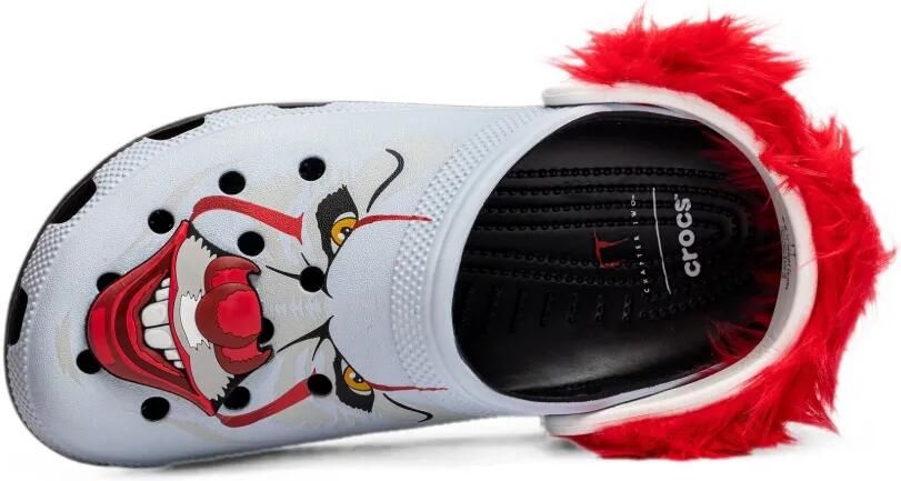 Crocs Pennywise klompen van imitatiebont Grijs - Foto 2