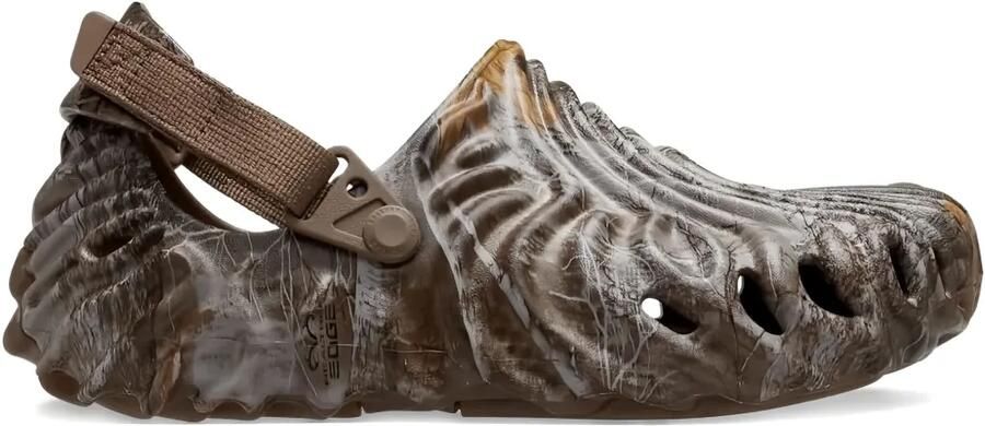 Crocs Pollex Clog "Salehe Bembury Real Tree Camo" sandalen Bruin