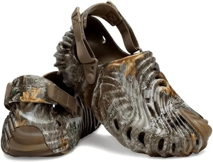 Crocs Pollex Clog "Salehe Bembury Real Tree Camo" sandalen Bruin - Foto 2